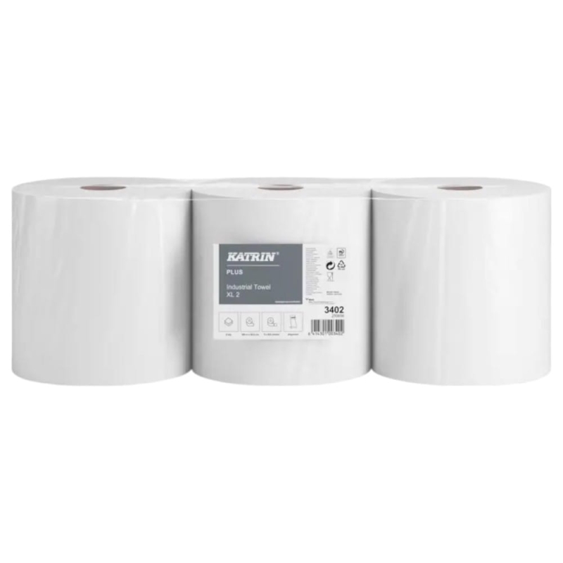 Ręcznik papierowy biały 189mb. 2w. Katrin