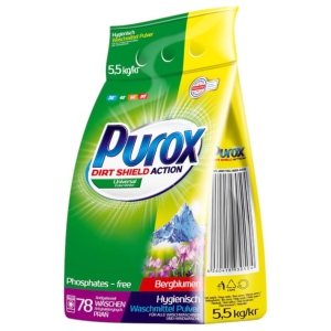 Proszek do prania Purox universal 5,5kg wor Clovin | 16227