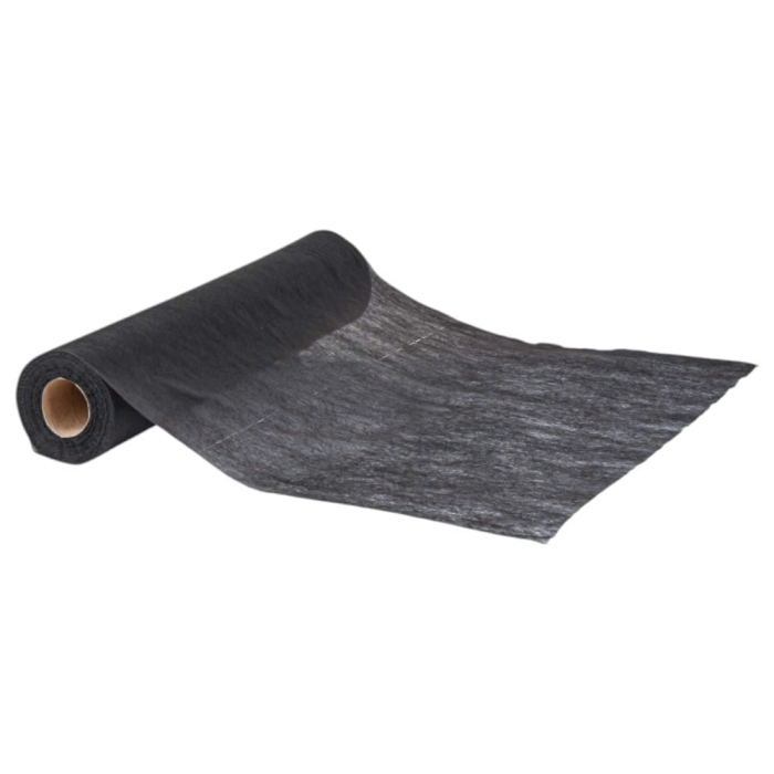 Podkład flizelina 60cm 50mb 15g czarny 1 rolka ZPW