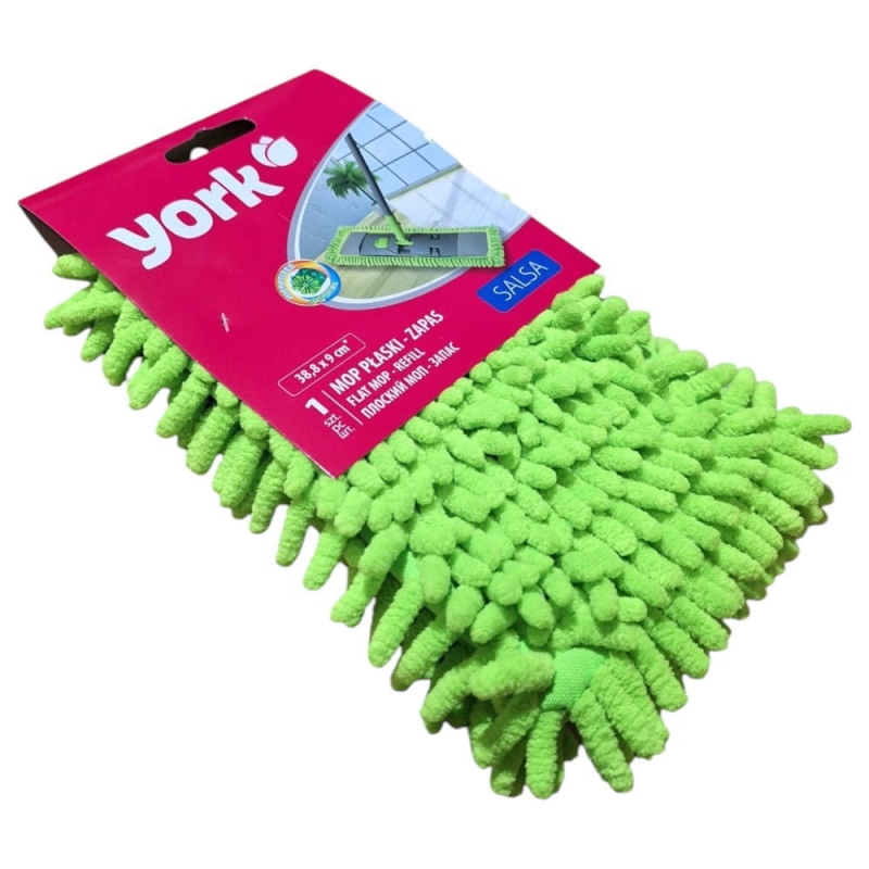 Mop płaski Salsa zapas York zielony