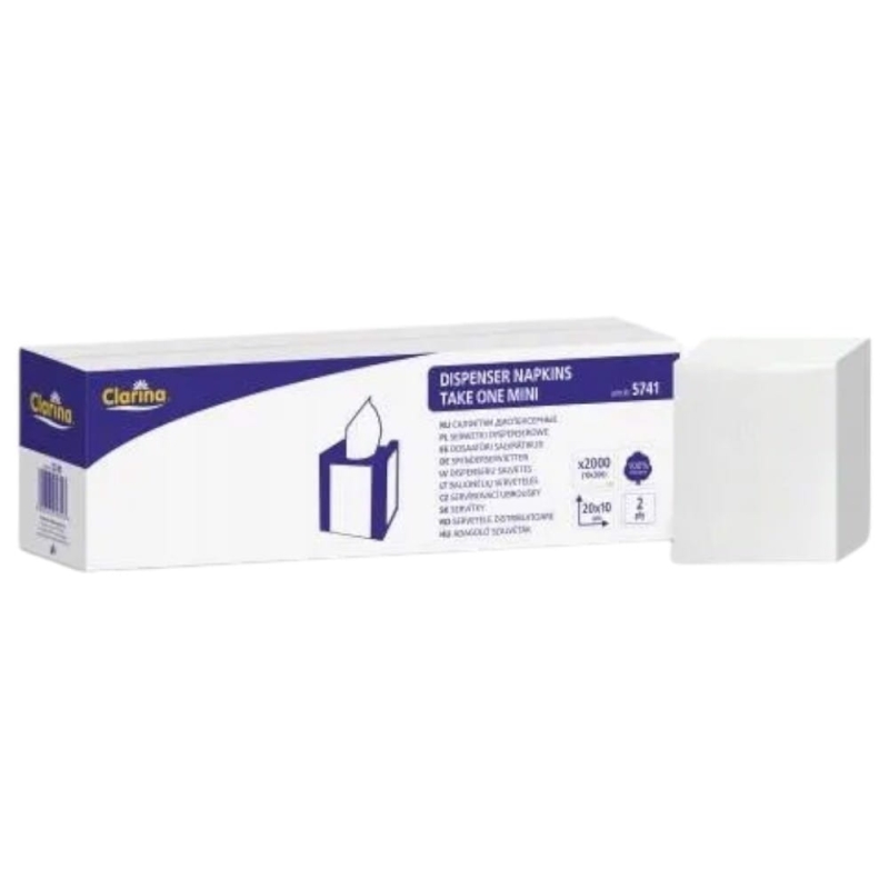 Serwetki gastronomiczne TAKE ONE MINI 20x10cm 8000