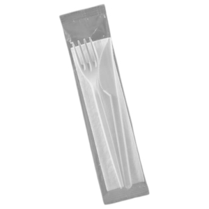 Sztućce nóż widelec serwetka PS 350szt