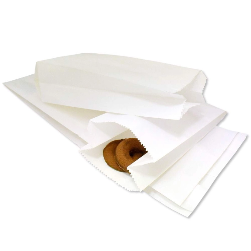 Torebka papierowa 27x15/9 biała