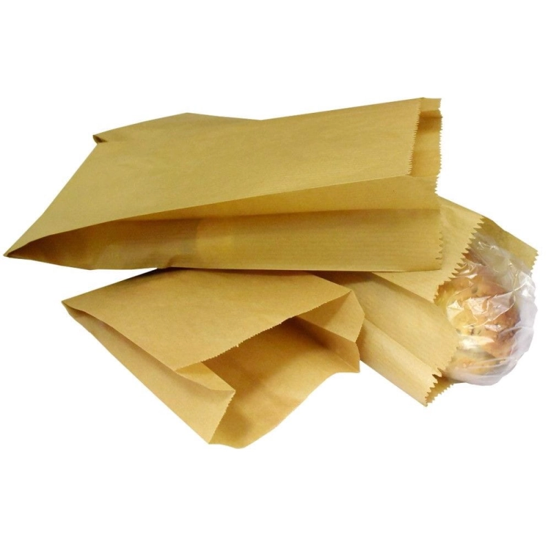 Torebka papierowa 29x15/6,5 szara