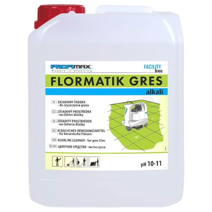 Lakma Flormatik Gres Alkali 10L do czyszczenia gresu płytek