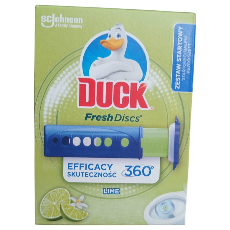 Duck Fresh Discs Lime 36ml zestaw startowy SC Johnson