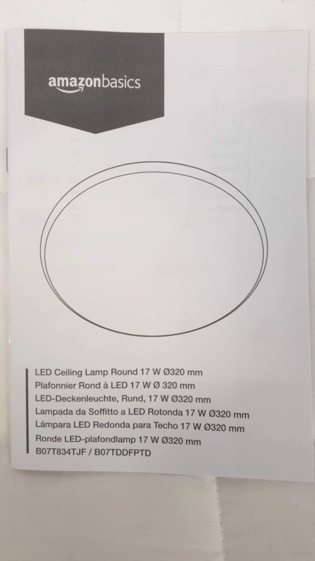 Lampa Sufitowa Led Okrągła 17W Śr. 32 Cm
