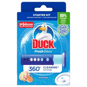 Duck Fresh żelowy krążek do WC 36 ml z aplikatorem Marine-1