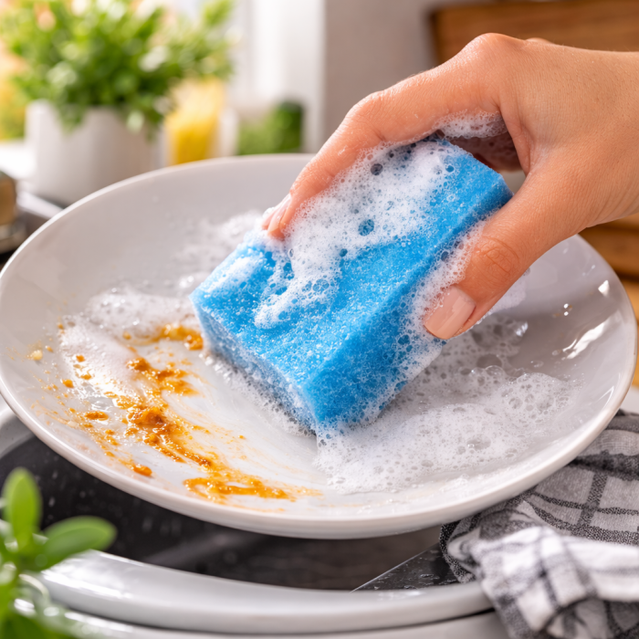 zmywak kuchenny dwustronny niebieski.png