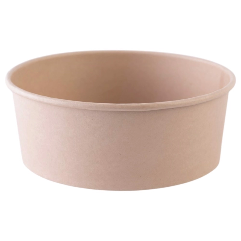 Miska papierowa na sałatkę 1300ml fi 185 Kraft Enjoy