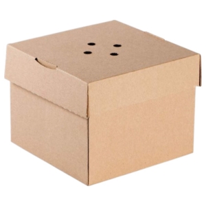 Pudełko na hamburger 132x132x101mm 100szt opakowanie gastronomiczne