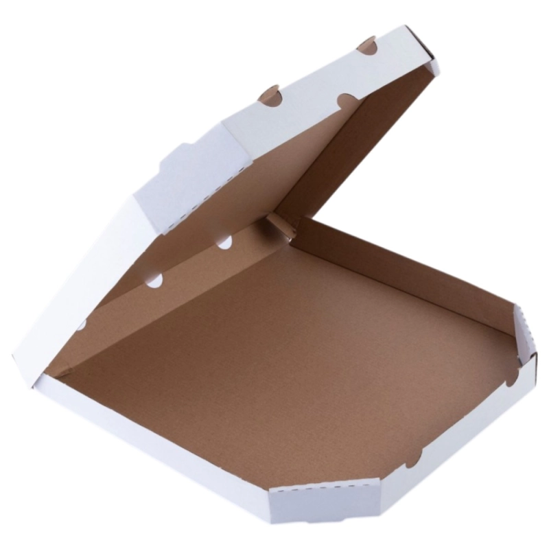 Pudełko na pizzę białe 36x36 cm h 3,5 cm 100 szt Enjoy Be Eco