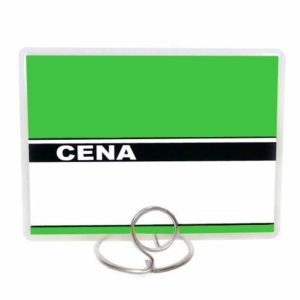 Cenówki laminowane do wędlin duże 80x110 mm zielone_2