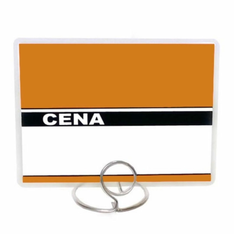 Cenówki laminowane do wędlin duże 80x110 mm pomarańcz_3