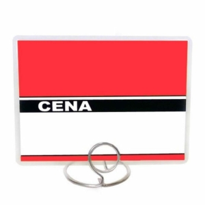 Cenówki laminowane do wędlin małe 60x95 mm czerwone_2