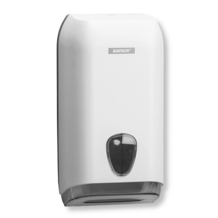 Dozownik papieru toaletowego w listkach biały Katrin 92582