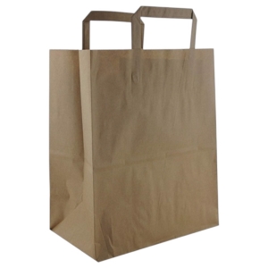 Torba papierowa brązowa 260x140x300mm 70g 250szt Enyoj be Eco