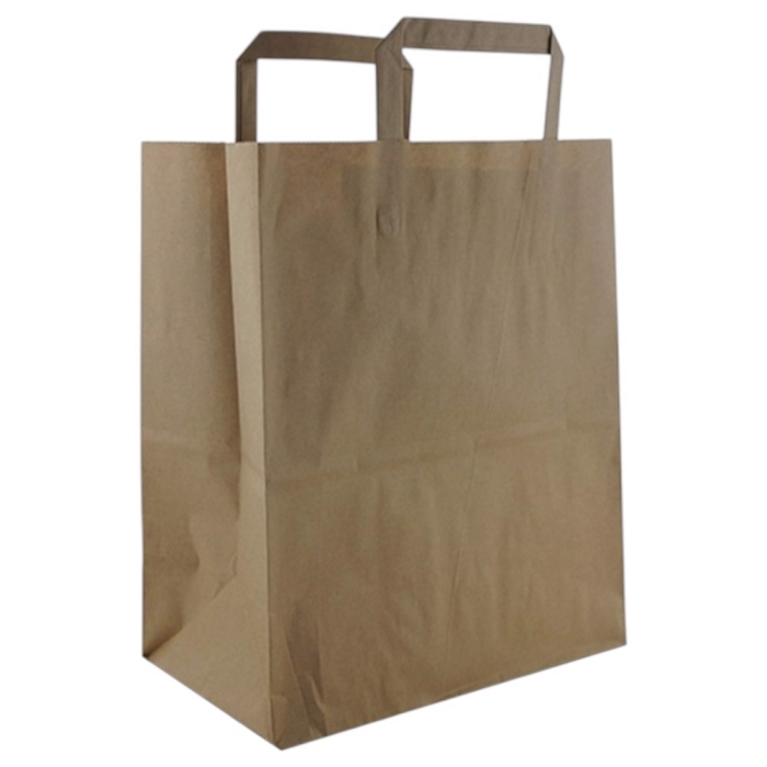 Torba papierowa brązowa 260x140x300mm 70g 250szt Enyoj be Eco