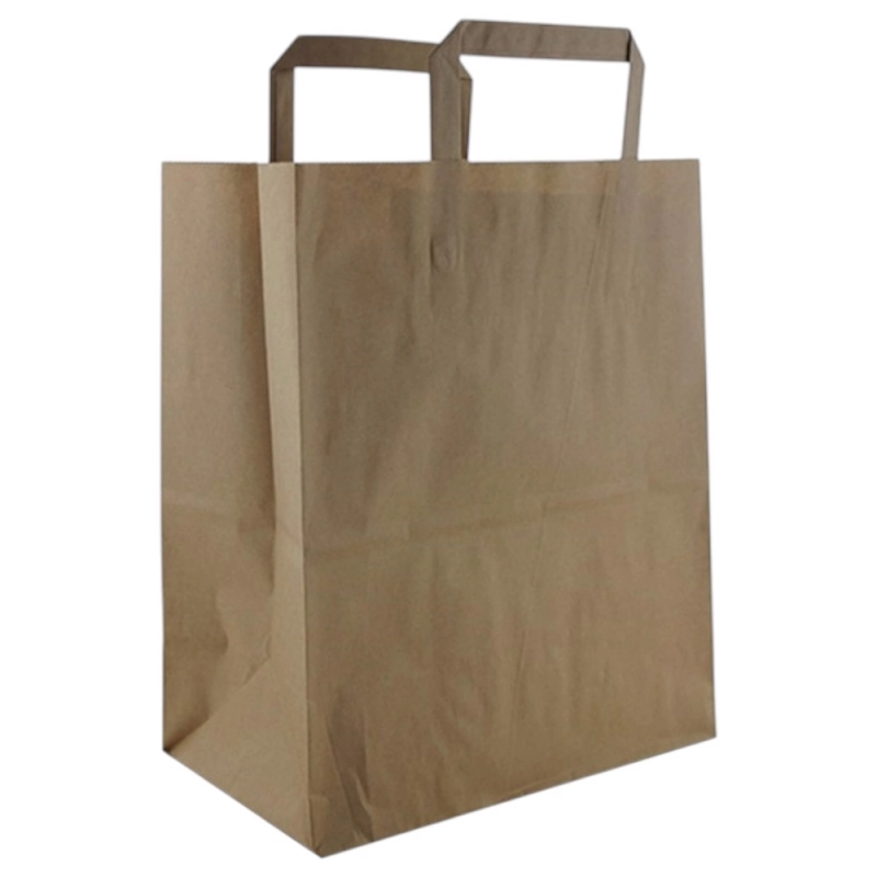 Torba papierowa brązowa 260x140x300mm 70g 250szt Enyoj be Eco