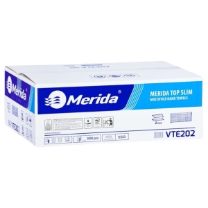 Ręcznik papierowy ZZ biały Top Slim 3000 karton Merida
