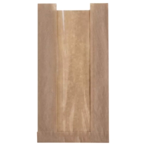 Torebka papierowa na chleb 28x15/7 okienko 1000szt Kram