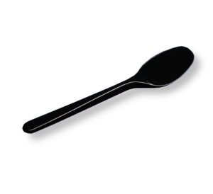 Łyżeczka czarna 12,5cm Superior 50szt