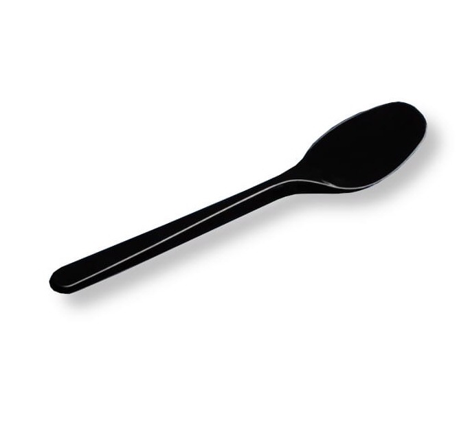 Łyżeczka czarna 12,5cm Superior 50szt