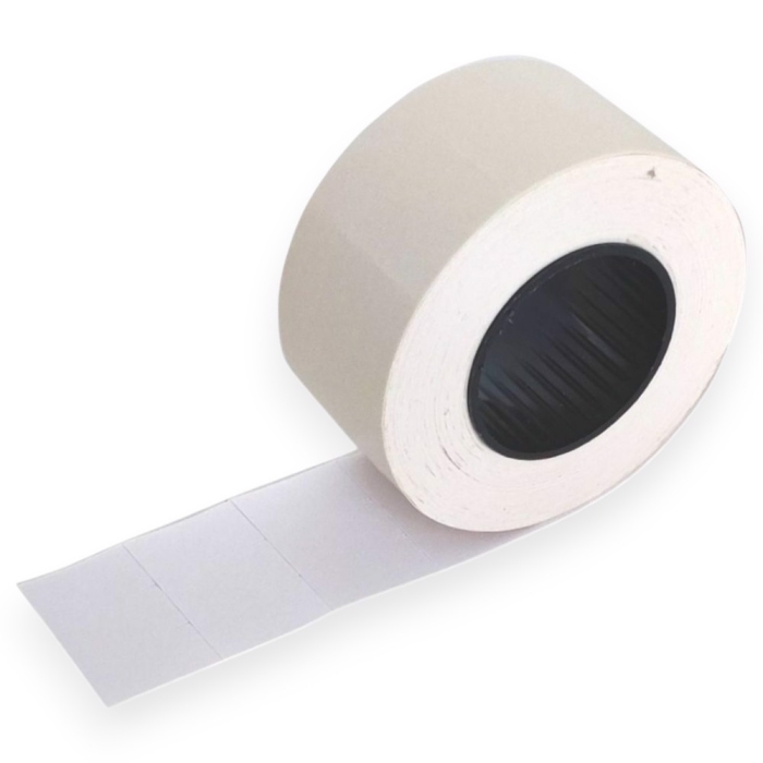 Taśma do metkownic 26x16mm DT - 5 rolek biała dwurzędowa