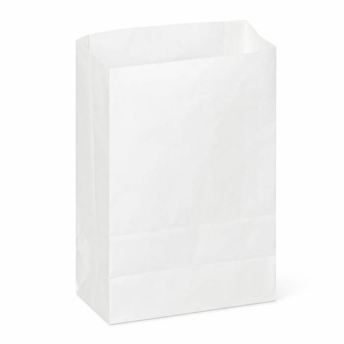 Torebka papierowa 29x15/6 biała 250szt