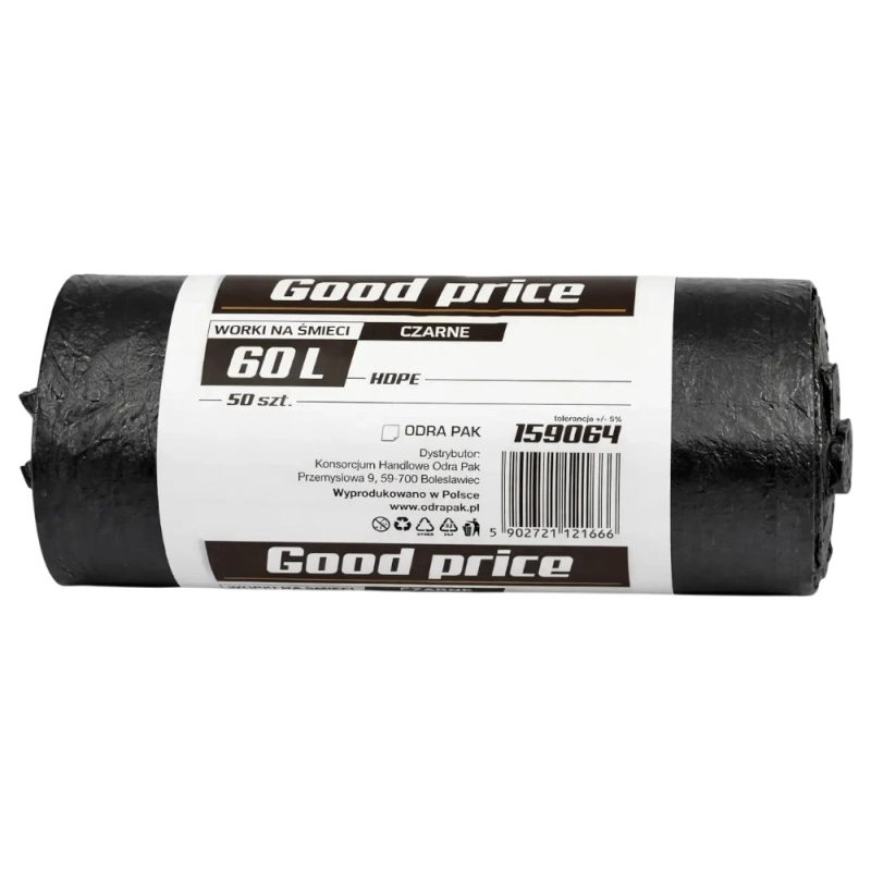 Worki na śmieci 60L czarne HD Good Price Odra Pak  1380-1.jpg