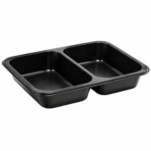 Pojemnik do zgrzewu PP 227x178x40 2-komorowy Paccor E401356_1