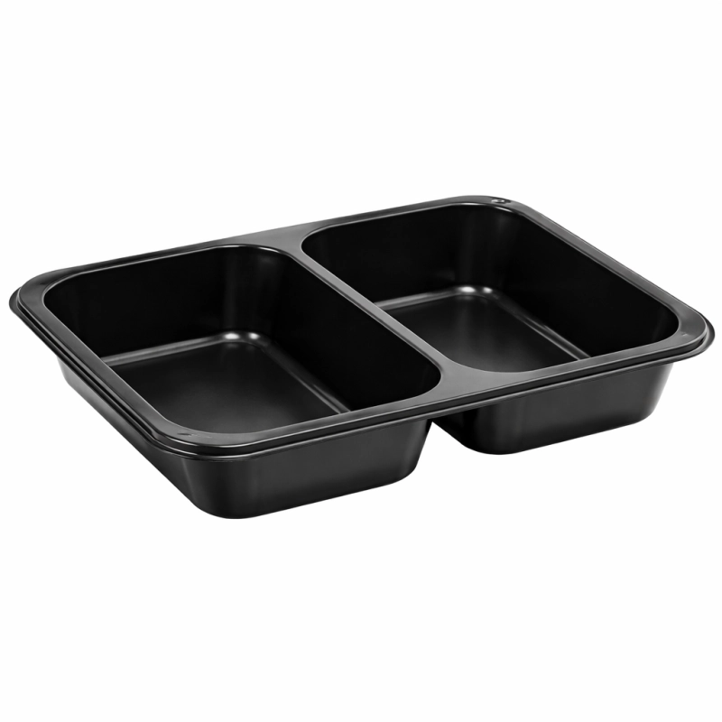 Pojemnik do zgrzewu PP 227x178x40 2-komorowy Paccor E401356_1