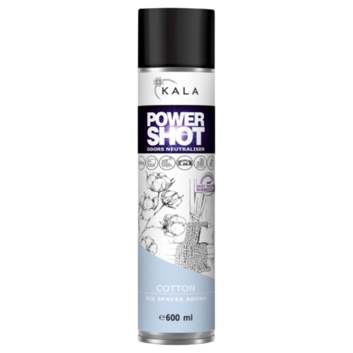 Kala Cotton Neutralizator Zapachu Power Shot 600 ml_1