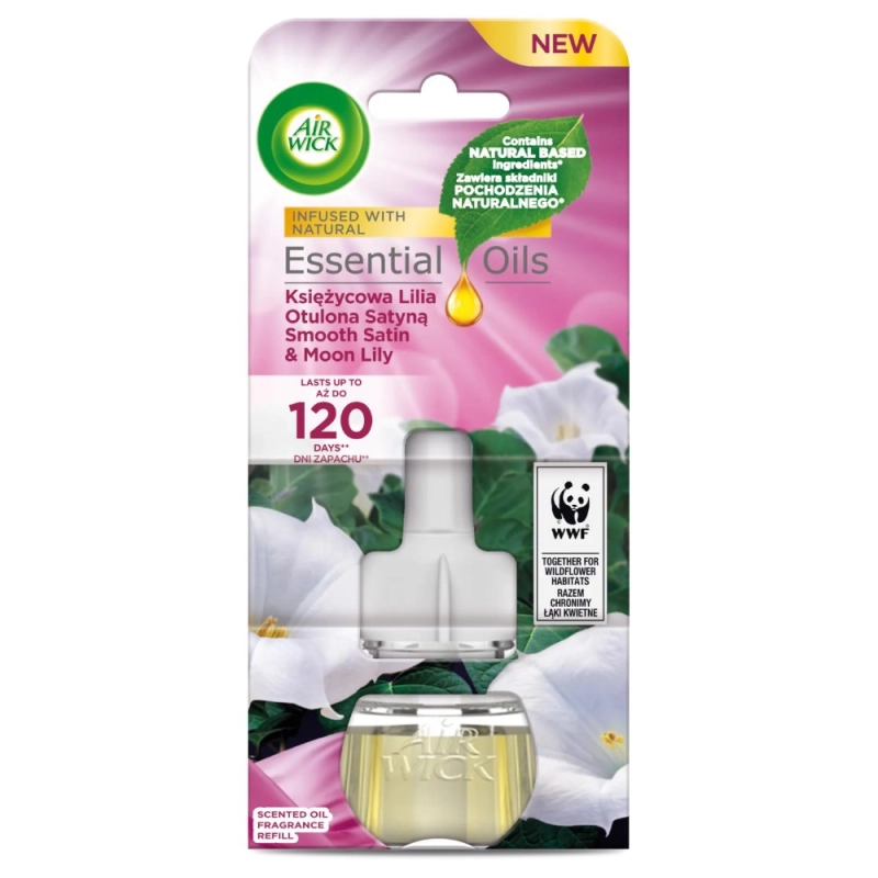 Odświeżacz powietrza Air Wick wkład 19ml księżycowa Lilia _1
