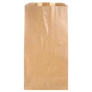 Torba papierowa 17x15/6,5 szara 1000 szt Kram