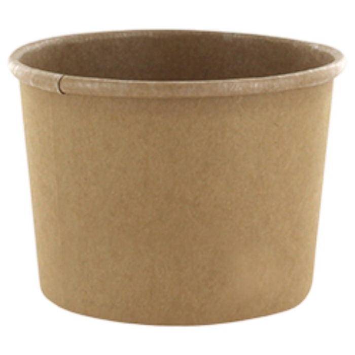 Kubek papierowy na zupę KRAFT 475ml fi 11cm Papstar