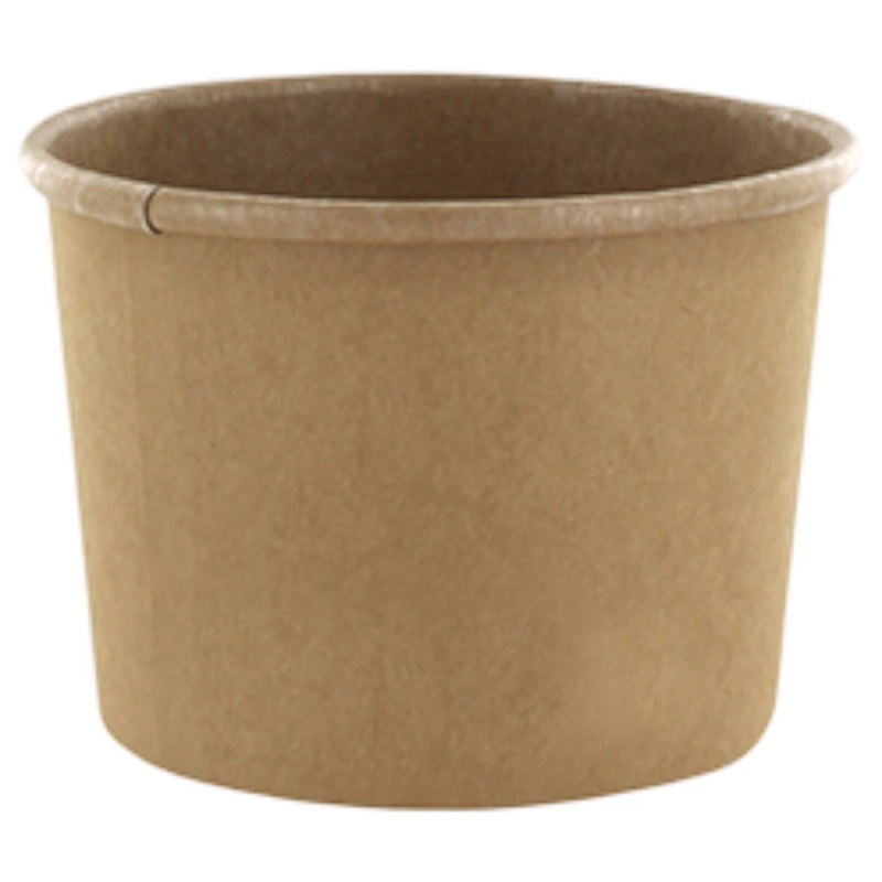 Kubek papierowy na zupę KRAFT 475ml fi 11cm Papstar