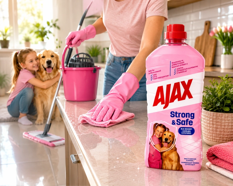 Ajax Strong Safe uniwersalny środek czyszczący 1 L.png
