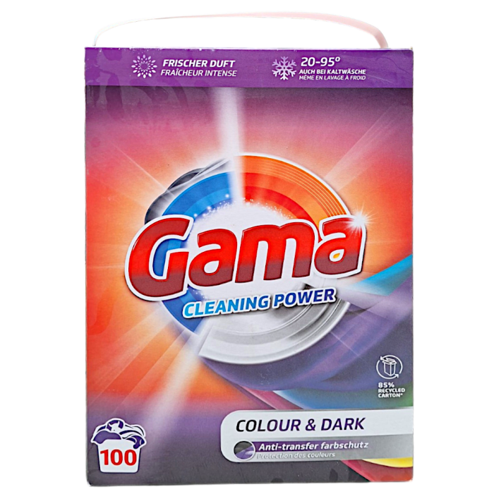 Gama Cleaning Power Colour Dark 6 kg proszek do koloru