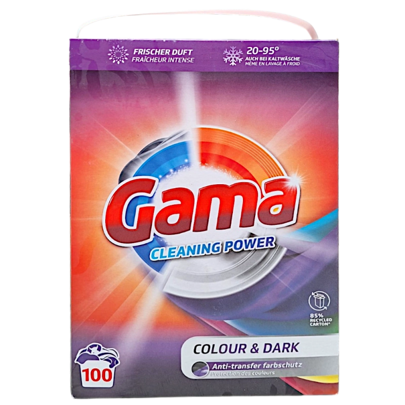 Gama Cleaning Power Colour Dark 6 kg proszek do koloru