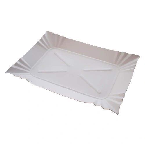Tacka papierowa prostokątna 130x200 mm biała