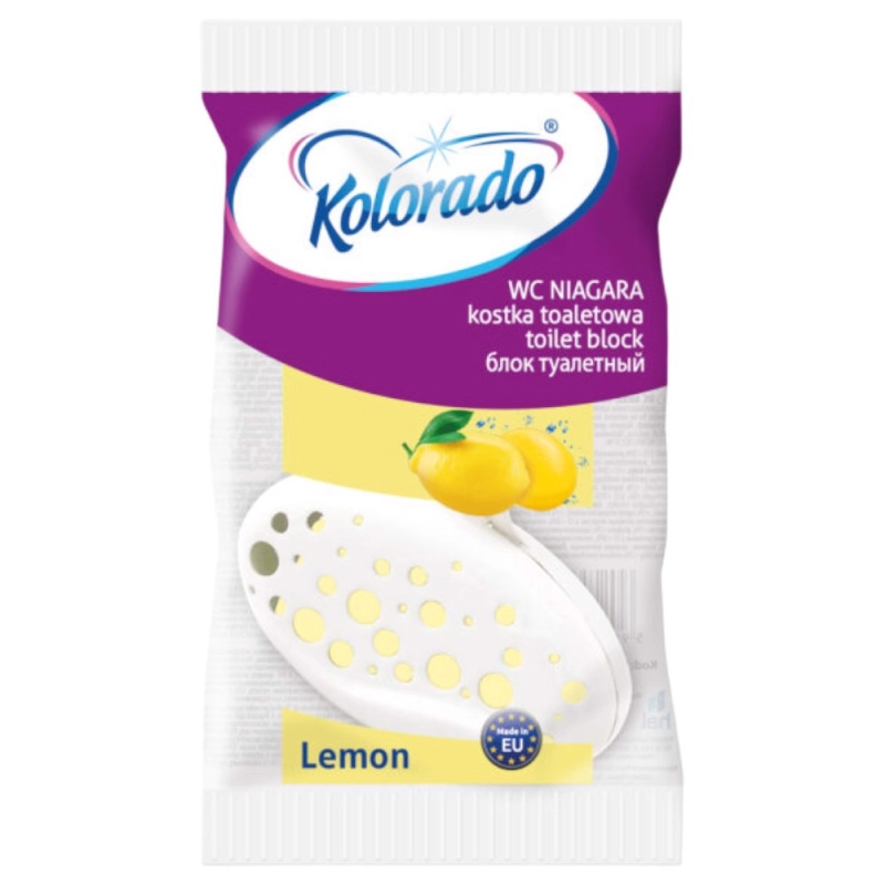 Kostka zapachowa do toalety Kolorado Lemon zapah cytrynowy