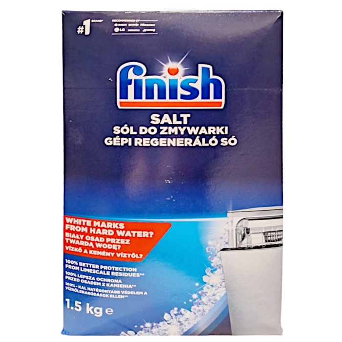 Sól do zmywarki Finish 1,5 kg sól regeneracyjna przeciw kamieniowi