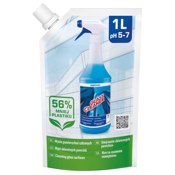 Płyn do mycia szyb Lakma Profimax Glass Cleaner refill 1 litr