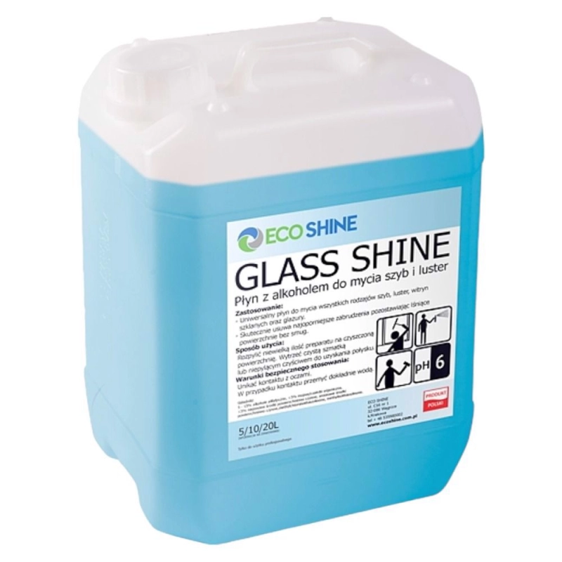 Ecoshine Glass Shine 5L – płyn do mycia szyb i luster