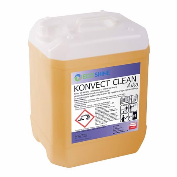 Ecoshine Konvect Clean Alka 6 kg Koncentrat do mycia pieców konwekcyjnych