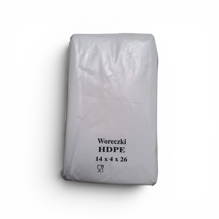 Torebki HDPE 14/4 × 26 cm Magnat – woreczki foliowe