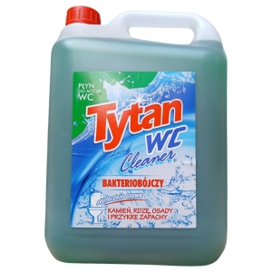 Tytan płyn WC zielony 5 kg – środek do czyszczenia toale