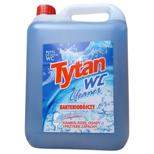 Tytan płyn WC niebieski 5 kg – środek do czyszczenia toalet