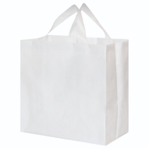 Torba na zakupy 24L 35x35x20 Gładka Fraspo 1szt biała